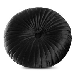 Eurofirany Poduszka dekoracyjna 40 cm Velvet 68 czarna