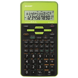 Sharp Calculator Scientific Blister Green El531Thbgr