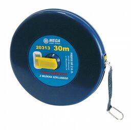 MEGA Taśma miernicza z włókna szklanego 30 m