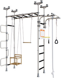 Kometa, Domowy plac zabaw, Pegas 2, srebro-czarny