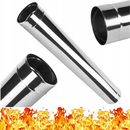 Rura fi 200 kwasoodporna 1m nierdzewna kominowa Kwas