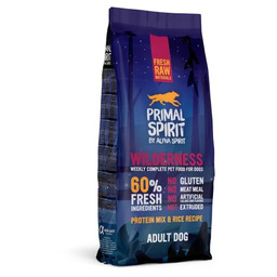 Primal Spirit WILDERNESS 60% Mięsa WIEPRZOWINA KURCZAK -