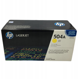 Toner Hp CE252A Hp 504A Żółty Yellow Hp