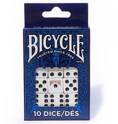 Kości do Gry Bicycle 10 El