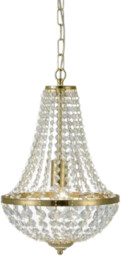 Markslojd Złota lampa Granso 106118 do sypialni
