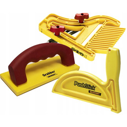 Zestaw popychaczy Milescraft 3 elementy Popychacz, Grzebień Stolarski