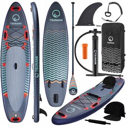 Deska Sup Tsunami 350CM Pompowana Wiosło Pompka Plecak