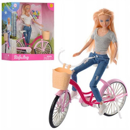 Lalka Z Rowerem Zabawki Dla Dzieci Dla Dziecka