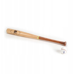 Kij baseballowy Lucio Londero 770 jasny-ciemny buk piłka