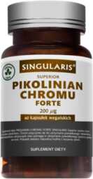 Singularis Pikolinian Chromu Forte 200mcg, 60 kaps.