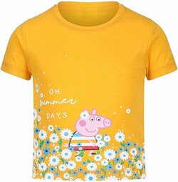 Regatta Dziecięcy t-shirt Peppa Tee Glowlight 24-36