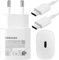 Oryginalna Ładowarka sieciowa USB-C Samsung 25W + Kabel