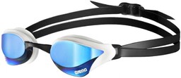 Okulary pływackie arena cobra core swipe mirror niebiesko/biały