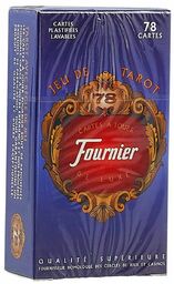 Fournier karty do tarota Jeu de Tarot niebieskie