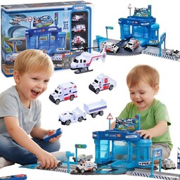 WOOPIE Zestaw Tematyczny Posterunek Policji na Lotnisku