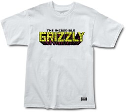 koszulka GRIZZLY - Grizzly X Hulk Brick White