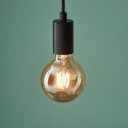 Markslojd Czarna lampa wisząca Sky 107366 loftowy zwis