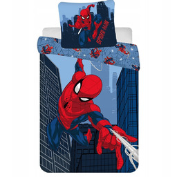 Pościel Spider-Man Marvel Blue Miękka bawełna 160x200 cm