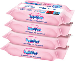 Bambino - Nawilżone chusteczki dla niemowląt od pierwszego