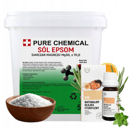 Sól Epsom 5kg siarczan magnezu sól gorzka
