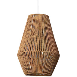 Lampa wisząca Boho Z Plecionego papieru Giula 30cm