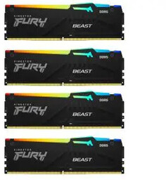 Kingston FURY Beast RGB DDR5 128GB (4 x