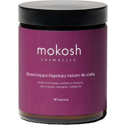 Mokosh Winogrono, nawilżająco-łagodzący balsam do ciała, 180ml