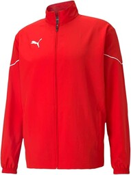 Puma Mężczyźni TeamRise Bluza, Puma Red-Puma Black, L