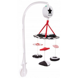 Kontrastowa Karuzela Pluszowa z Pozytywką Sensory Toys Canpol