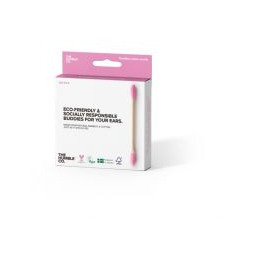 Humble Patyczki Bambusowe Do Uszu 100szt różowe