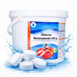 Chlor Duże Multifunkcyjne Tabletki Chemia Basen Jacuzzi Spa