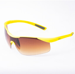 Okulary FILA SF217-99YLW. Okulary przeciwsłoneczne, Kolor żółty. Unisex.