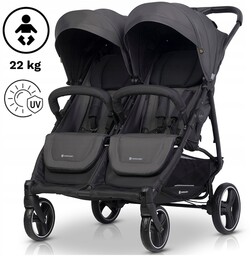 Lekki Wózek Spacerowy Dla Bliźniąt Rok Po Roku