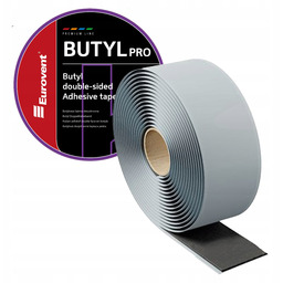 Taśma butylowa dwustronna 45mm x 20m Eurovent Butyl