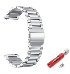 STALOWA BRANSOLETA DO ZEGARKA 18MM / HUAWEI WATCH