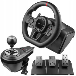 Kierownica gracza SimRacer Manual Gearbox 6in1 Pc PS4