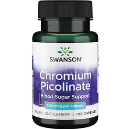 SWANSON Chromium Picolinate 200mcg 100caps