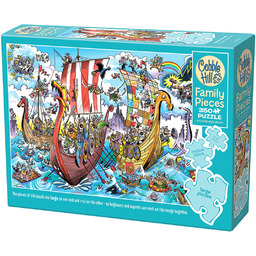 Puzzle, Wyprawa wikingów, 350 el.
