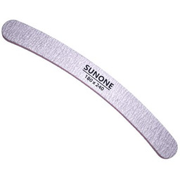 SUNONE Pilnik do paznokci Banan180/240 (10 szt.) Zebra