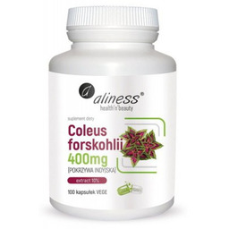 ALINESS Coleus forskohlii 400mg 100 kaps.
