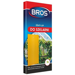 BROS Lep do szklarni żółty 10szt.