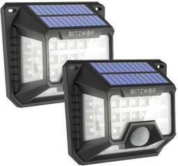 Zewnętrzna lampa solarna LED Blitzwolf BW-OLT3 z czujnikiem