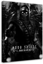 Obraz na płótnie, Gra Mortal Kombat 40x60