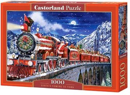 Castorland PUZZLE 1000 SANTA''S COMING TO TOWN CASTOR