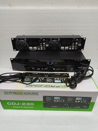 Konsola Dj Pronomic CDJ-230, Podwójny Odtwarzacz CD