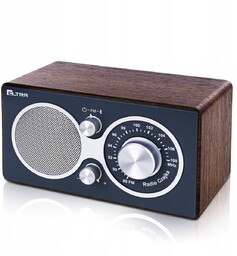 Radio sieciowe FM Eltra Czajka BT drewno