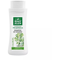 BIAŁY JELEŃ Szampon do włosów z naturalnym chlorofilem,
