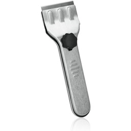 Metaltex Skrobak do płyt ceramicznych i okien, srebrny,