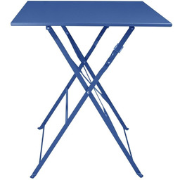 Bolero Składany stolik kawiarniany kwadratowy 600x600x(h)710 mm, Bolero