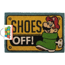 PYRAMID Wycieraczka Super Mario (Shoes Off Colour) 40